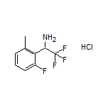 2,2,2-Trifluoro-1-(2-fluoro-6-methylphenyl)ethanamine Hydrochloride