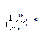 (S)-2,2,2-Trifluoro-1-(2-fluoro-6-methylphenyl)ethanamine Hydrochloride