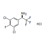 (R)-1-(3,5-Dichloro-4-fluorophenyl)-2,2,2-trifluoroethanamine Hydrochloride