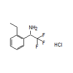 1-(2-Ethylphenyl)-2,2,2-trifluoroethanamine Hydrochloride