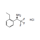 (R)-1-(2-Ethylphenyl)-2,2,2-trifluoroethanamine Hydrochloride