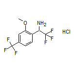 2,2,2-Trifluoro-1-[2-methoxy-4-(trifluoromethyl)phenyl]ethanamine Hydrochloride