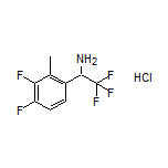 1-(3,4-Difluoro-2-methylphenyl)-2,2,2-trifluoroethanamine Hydrochloride