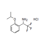 2,2,2-Trifluoro-1-(2-isopropoxyphenyl)ethanamine Hydrochloride