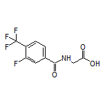 2-[3-Fluoro-4-(trifluoromethyl)benzamido]acetic Acid