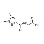 2-(1,5-Dimethylpyrazole-3-carboxamido)acetic Acid