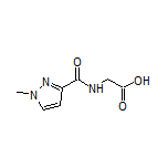 2-(1-Methylpyrazole-3-carboxamido)acetic Acid