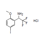 2,2,2-Trifluoro-1-(5-iodo-2-methoxyphenyl)ethanamine Hydrochloride