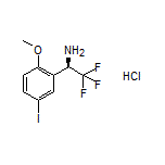 (R)-2,2,2-Trifluoro-1-(5-iodo-2-methoxyphenyl)ethanamine Hydrochloride