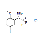 (S)-2,2,2-Trifluoro-1-(5-iodo-2-methoxyphenyl)ethanamine Hydrochloride