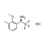 (R)-2,2,2-Trifluoro-1-(2-methoxy-3-methylphenyl)ethanamine Hydrochloride