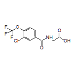 2-[3-Chloro-4-(trifluoromethoxy)benzamido]acetic Acid