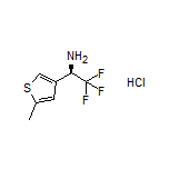 (R)-2,2,2-Trifluoro-1-(5-methyl-3-thienyl)ethanamine Hydrochloride