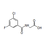 2-(3-Chloro-5-fluorobenzamido)acetic Acid