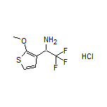 2,2,2-Trifluoro-1-(2-methoxy-3-thienyl)ethanamine Hydrochloride