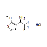 (R)-2,2,2-Trifluoro-1-(2-methoxy-3-thienyl)ethanamine Hydrochloride