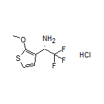 (S)-2,2,2-Trifluoro-1-(2-methoxy-3-thienyl)ethanamine Hydrochloride