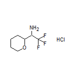 2,2,2-Trifluoro-1-(tetrahydro-2H-pyran-2-yl)ethanamine Hydrochloride