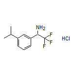 2,2,2-Trifluoro-1-(3-isopropylphenyl)ethanamine Hydrochloride