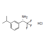 (S)-2,2,2-Trifluoro-1-(3-isopropylphenyl)ethanamine Hydrochloride