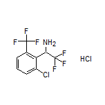 1-[2-Chloro-6-(trifluoromethyl)phenyl]-2,2,2-trifluoroethanamine Hydrochloride