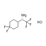 (S)-1-(4,4-Difluorocyclohexyl)-2,2,2-trifluoroethanamine Hydrochloride