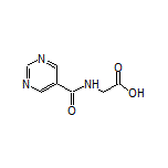 2-(Pyrimidine-5-carboxamido)acetic Acid