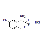 (S)-1-(5-Chloro-2-methylphenyl)-2,2,2-trifluoroethanamine Hydrochloride