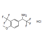 2,2,2-Trifluoro-1-[4-methoxy-3-(trifluoromethyl)phenyl]ethanamine Hydrochloride