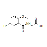 2-(5-Chloro-2-methoxybenzamido)acetic Acid