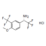 (S)-2,2,2-Trifluoro-1-[4-methoxy-3-(trifluoromethyl)phenyl]ethanamine Hydrochloride