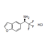 (R)-1-(Benzofuran-5-yl)-2,2,2-trifluoroethanamine Hydrochloride