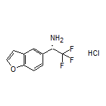 (S)-1-(Benzofuran-5-yl)-2,2,2-trifluoroethanamine Hydrochloride