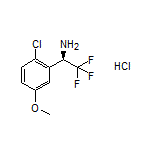 (R)-1-(2-Chloro-5-methoxyphenyl)-2,2,2-trifluoroethanamine Hydrochloride