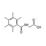 2-(2,3,4,5,6-Pentamethylbenzamido)acetic Acid