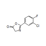 2-(3-Chloro-4-fluorophenyl)oxazol-5(4H)-one