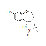 (S)-N-[(S)-8-Bromo-2,3,4,5-tetrahydrobenzo[b]oxepin-5-yl]-2-methylpropane-2-sulfinamide