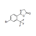 2-[4-Bromo-2-(trifluoromethyl)phenyl]oxazol-5(4H)-one