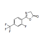 2-[2-Fluoro-4-(trifluoromethyl)phenyl]oxazol-5(4H)-one