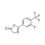 2-[3-Fluoro-4-(trifluoromethyl)phenyl]oxazol-5(4H)-one