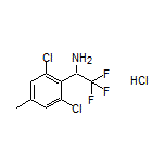 1-(2,6-Dichloro-4-methylphenyl)-2,2,2-trifluoroethanamine Hydrochloride