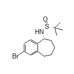 (R)-N-[(R)-2-Bromo-6,7,8,9-tetrahydro-5H-benzo[7]annulen-5-yl]-2-methylpropane-2-sulfinamide