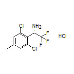 (S)-1-(2,6-Dichloro-4-methylphenyl)-2,2,2-trifluoroethanamine Hydrochloride