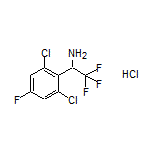 1-(2,6-Dichloro-4-fluorophenyl)-2,2,2-trifluoroethanamine Hydrochloride