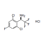 (R)-1-(2,6-Dichloro-4-fluorophenyl)-2,2,2-trifluoroethanamine Hydrochloride