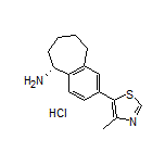 (R)-2-(4-Methyl-5-thiazolyl)-6,7,8,9-tetrahydro-5H-benzo[7]annulen-5-amine Hydrochloride