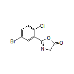 2-(5-Bromo-2-chlorophenyl)oxazol-5(4H)-one