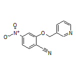 4-Nitro-2-(3-pyridylmethoxy)benzonitrile