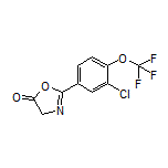 2-[3-Chloro-4-(trifluoromethoxy)phenyl]oxazol-5(4H)-one