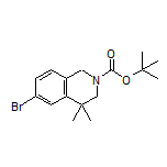 6-Bromo-2-Boc-4,4-dimethyl-1,2,3,4-tetrahydroisoquinoline